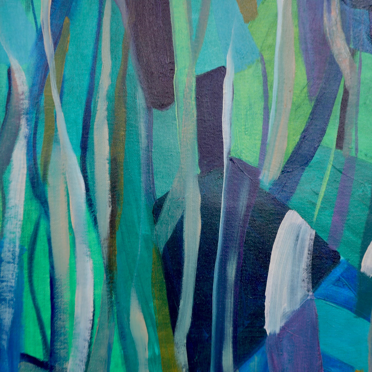 “See you Under" 96cm x 96cmcm (37.7”x37.7”)