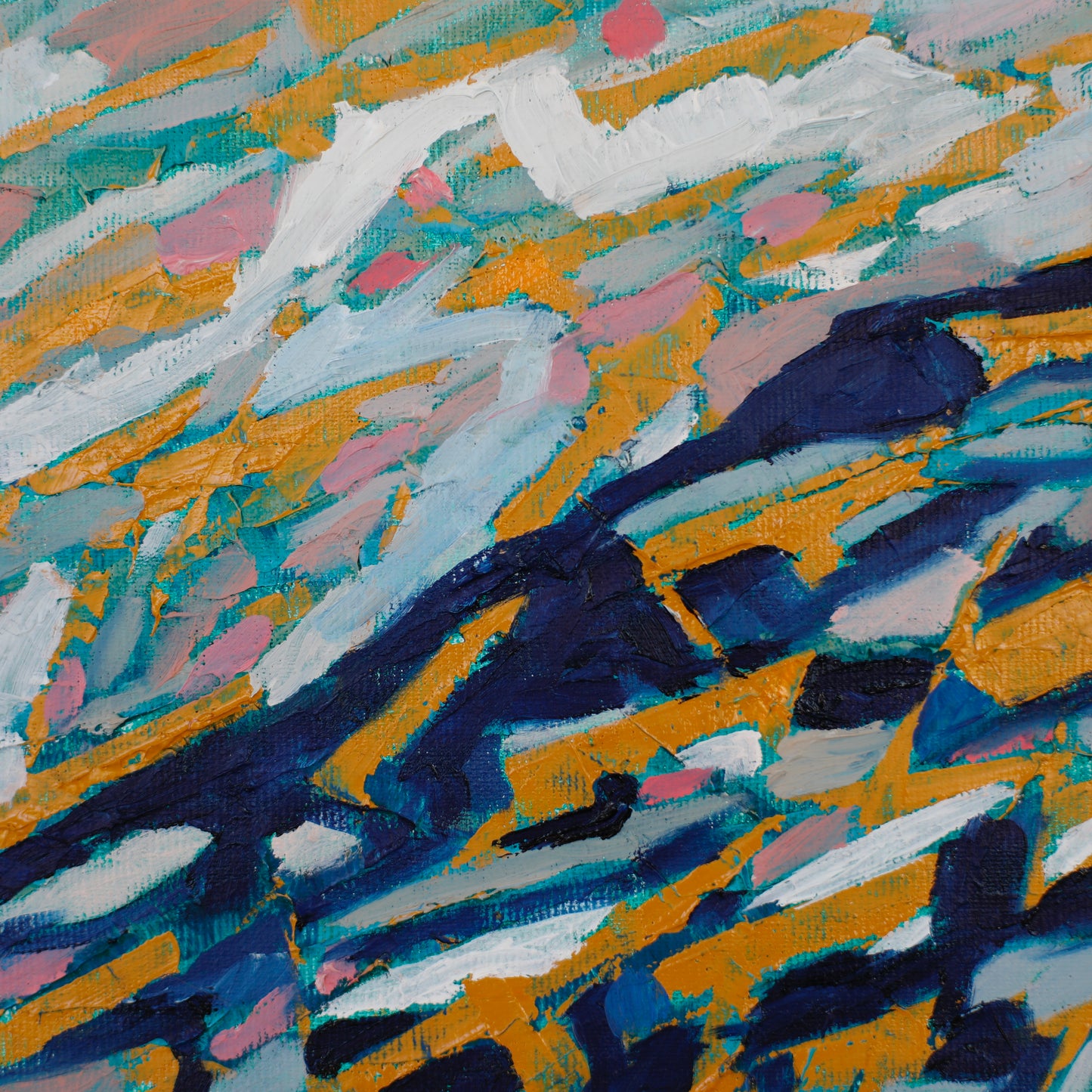 “Hill Top” 40cm x 36cm (15” x 12”)