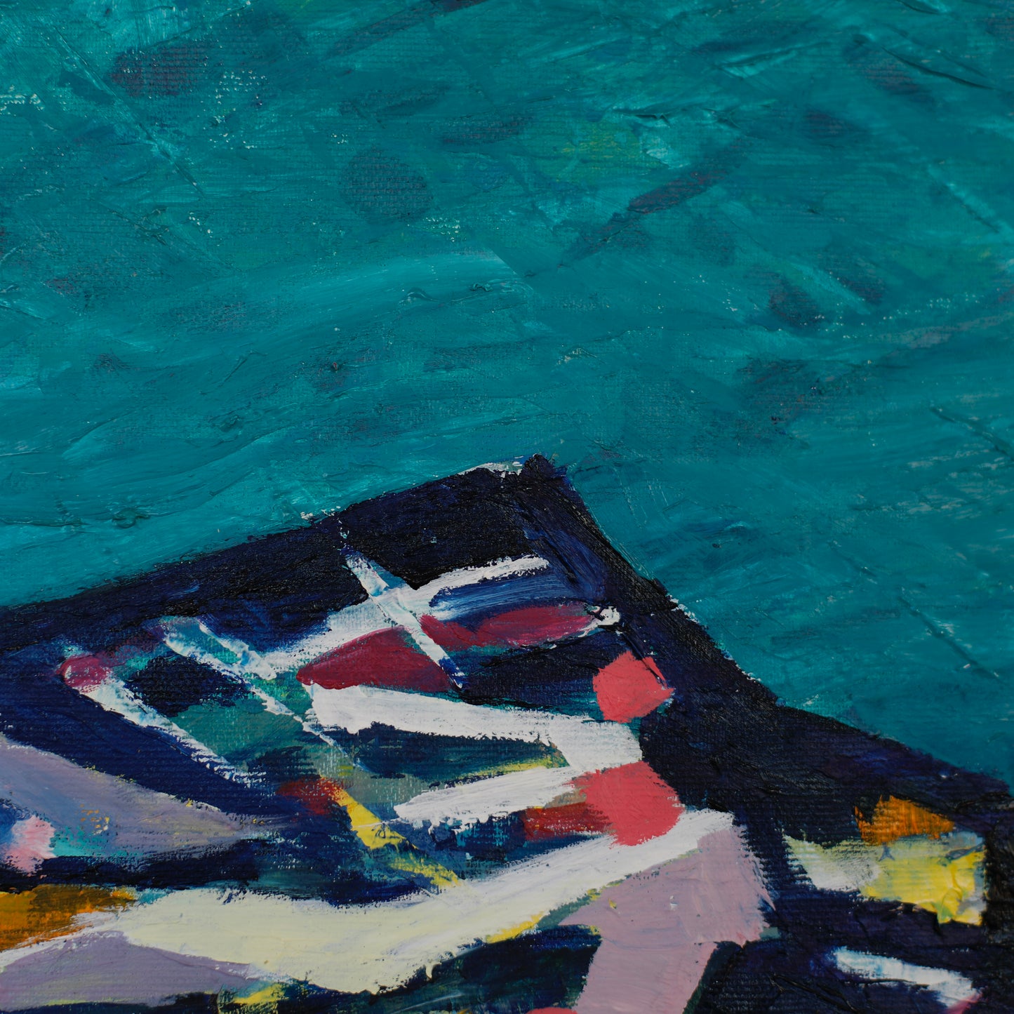 “Night Climb” 110x 80cm (43” x 31”)