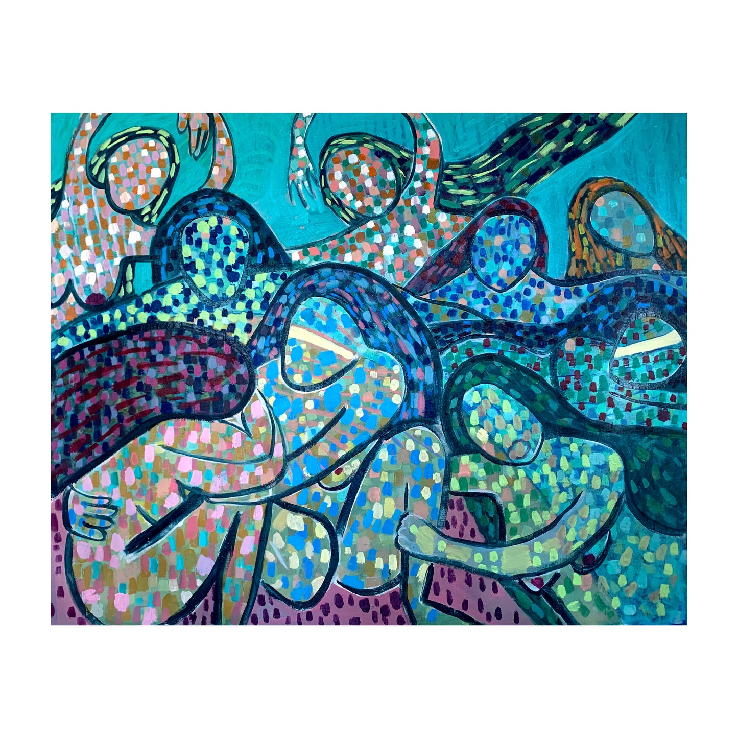 “Good Company” 100cm x 80cm