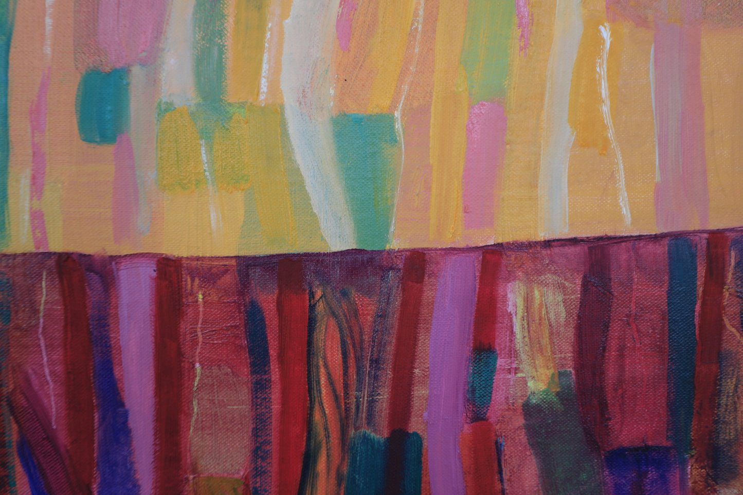 “When it Rained" 42x47cm (16.5”x18.5””)