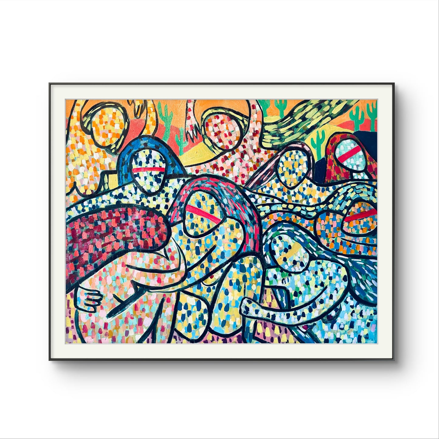 “Good Company” 100cm x 80cm
