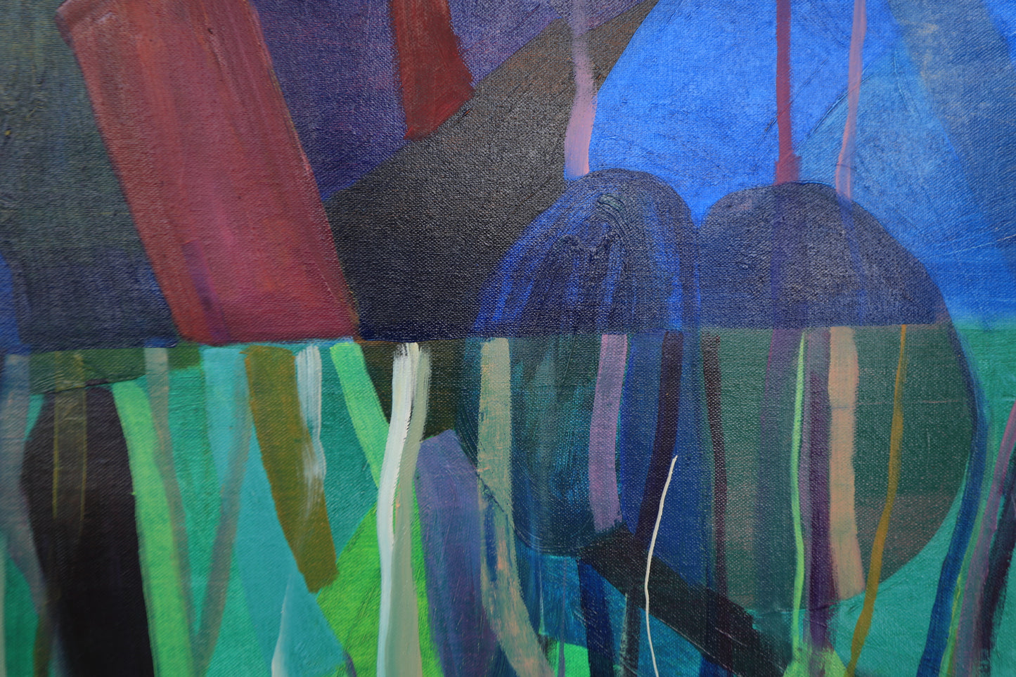 “See you Under" 96cm x 96cmcm (37.7”x37.7”)