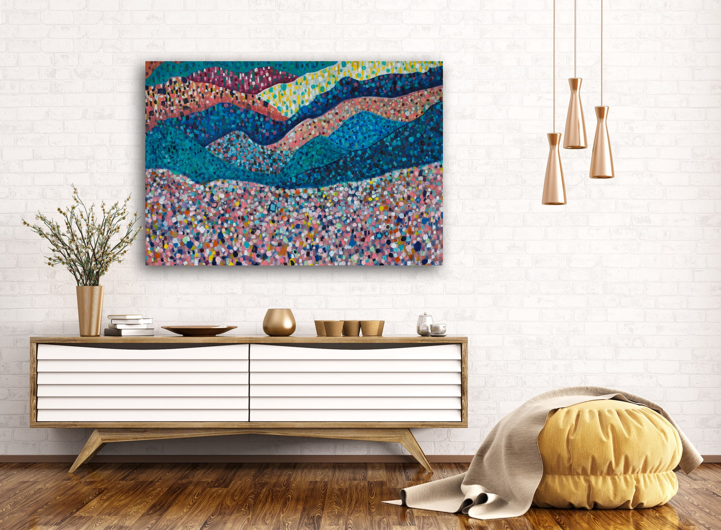 “Looking Out” 130x190cm (51”x75”)