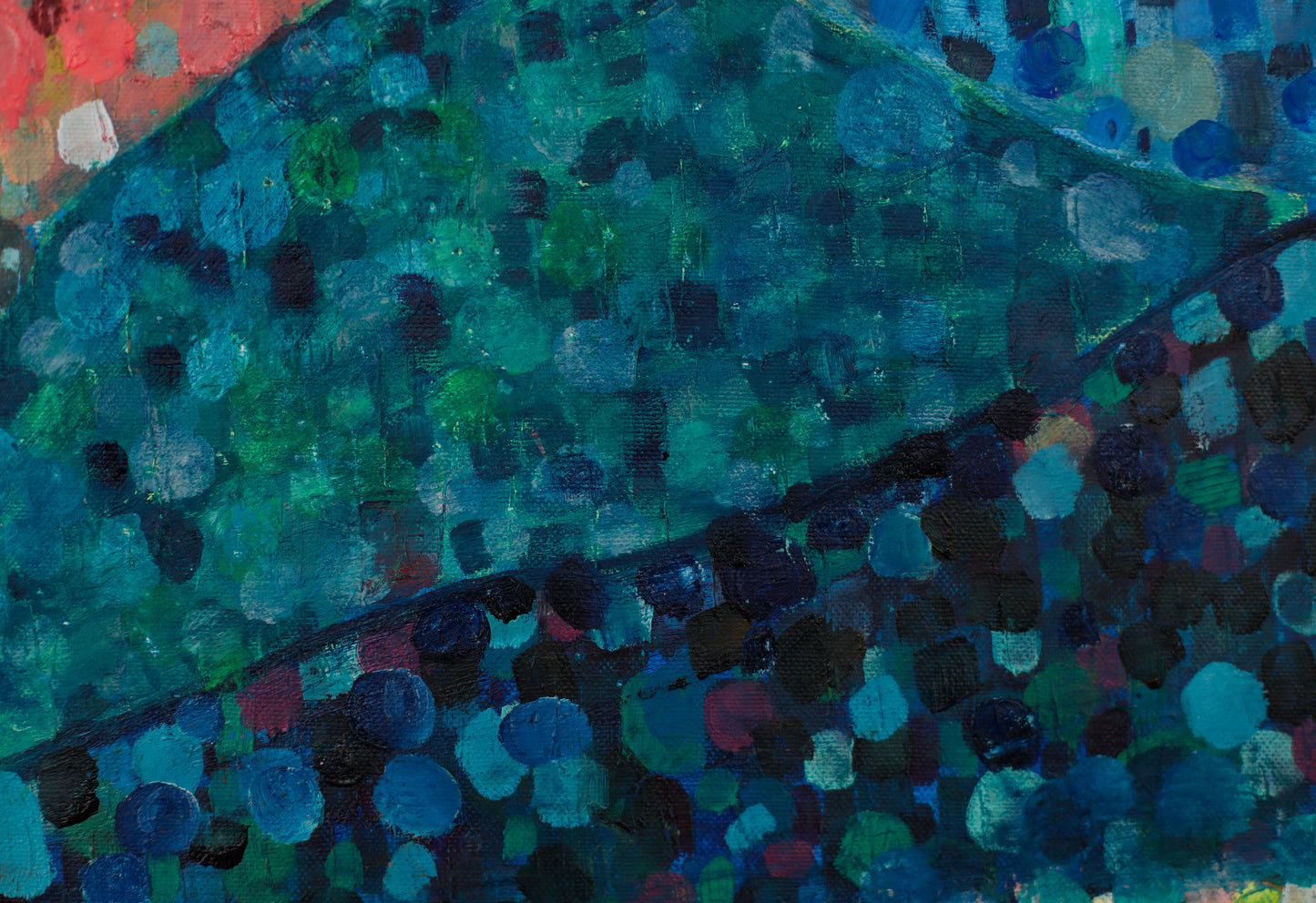 “Looking Out” 130x190cm (51”x75”)