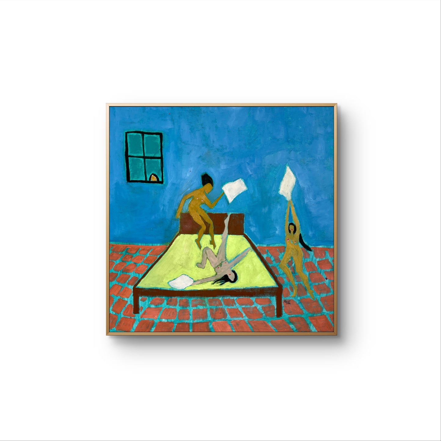 "Pillow Fight" Print