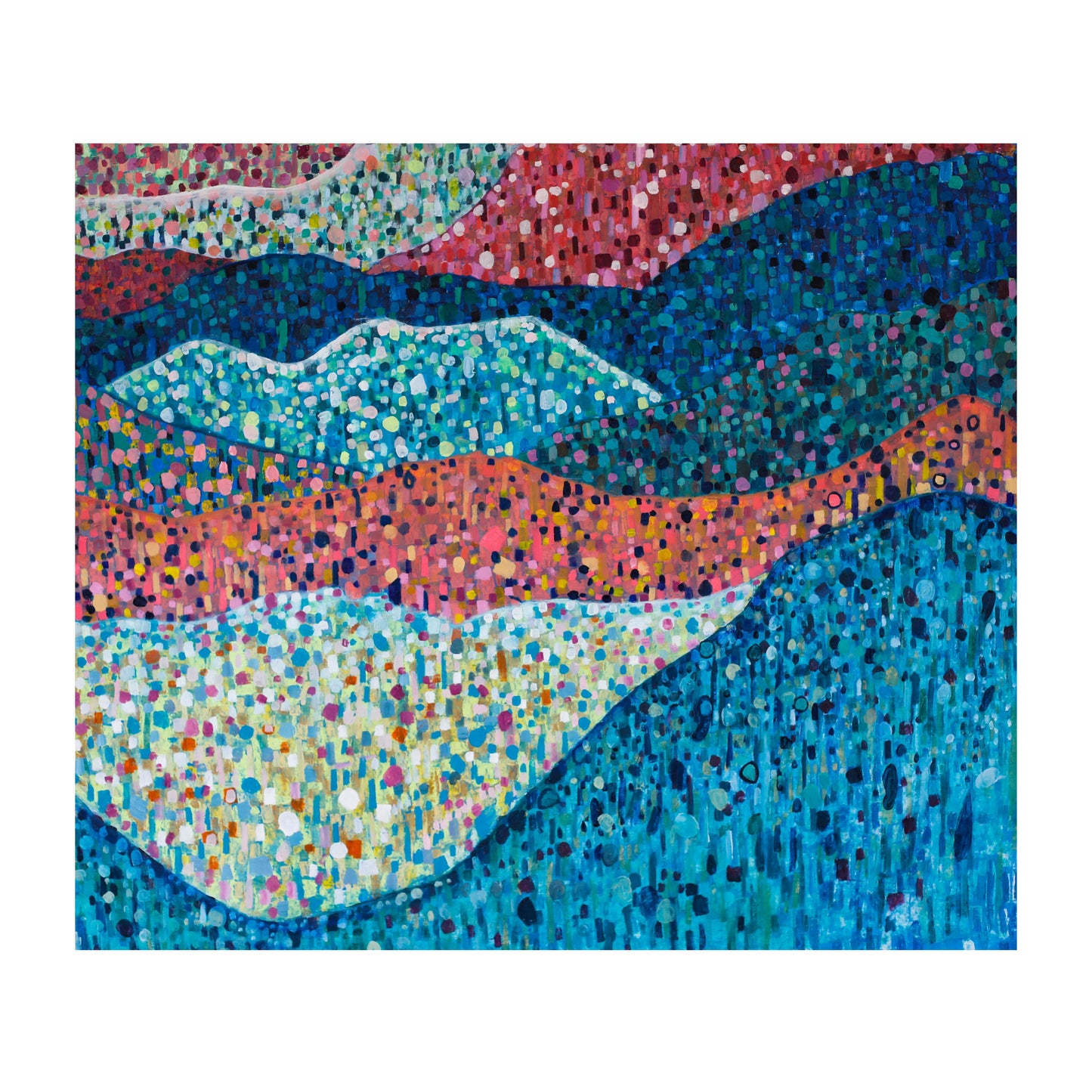 "A View" 128cm x 108cm (50” x 42”)