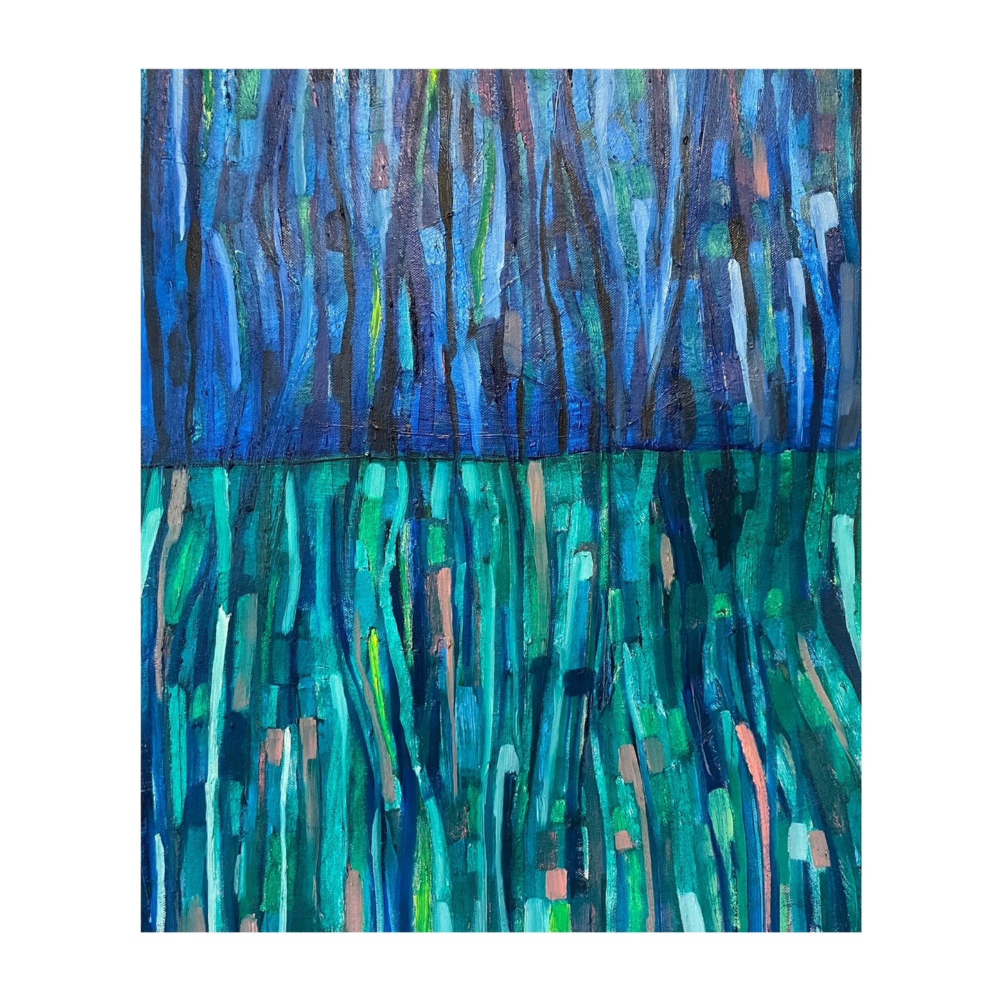 Reeds, 40cm x 48cm